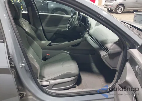 2022 Hyundai Elantra Hybrid Blue from USA, damaged, VIN KMHLM4AJ1NU028448